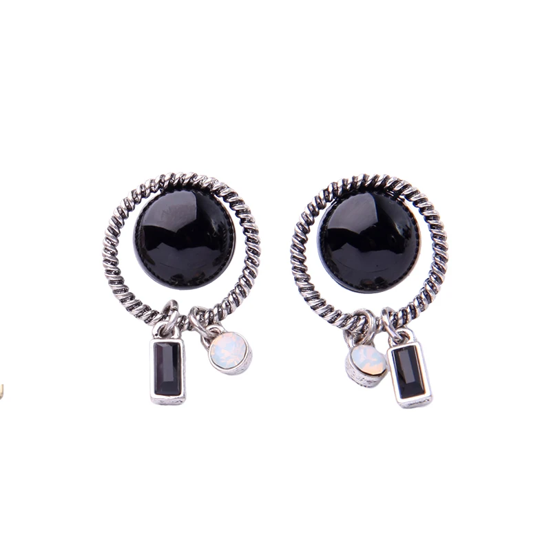 Женские серьги в винтажном стиле с геометрическим рисунком|vintage earrings|vintage style