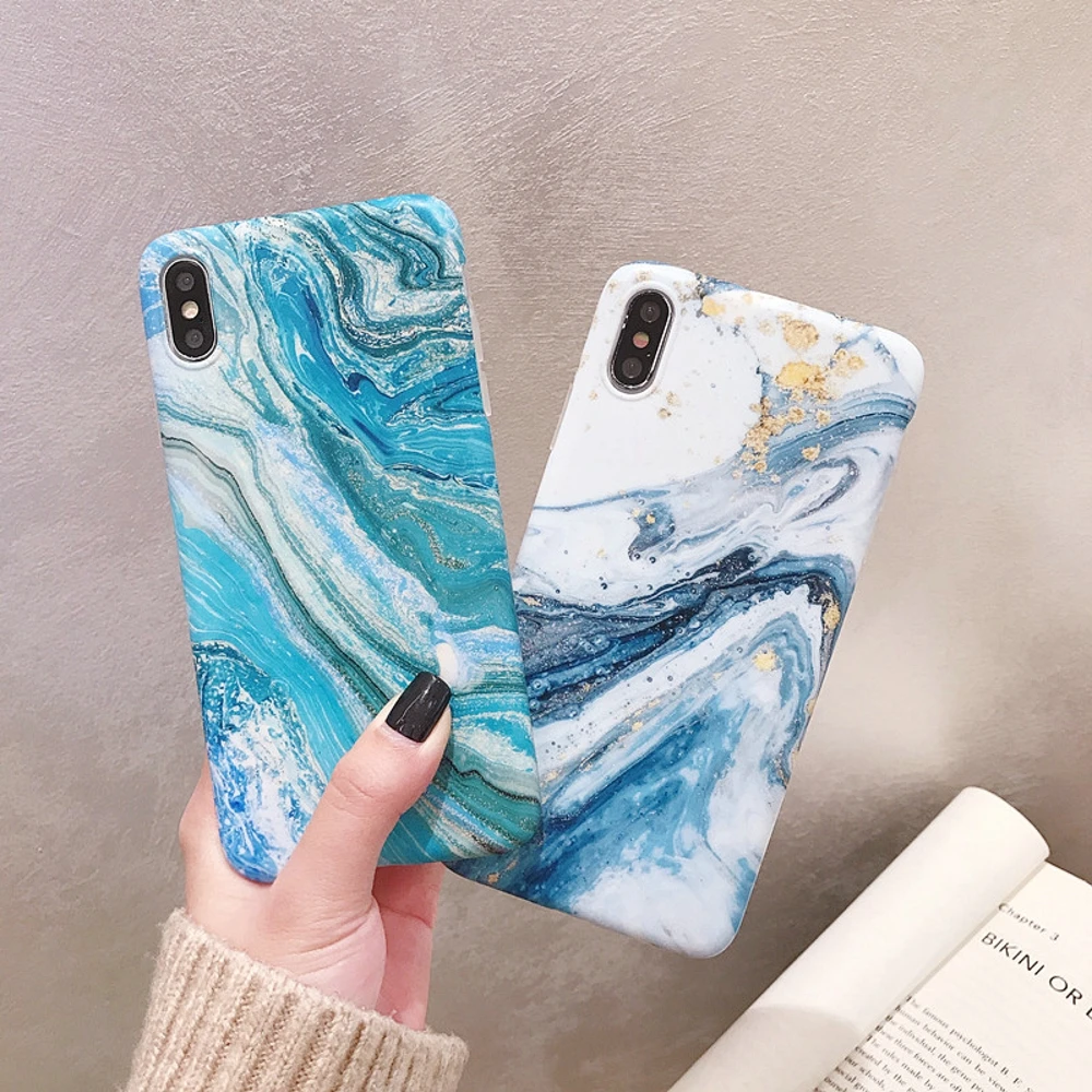 Чехол с мраморным узором в виде раковины для huawei P20 P30 Pro Lite, чехол, мягкая задняя крышка из ТПУ для huawei mate 20 30 Pro, чехол