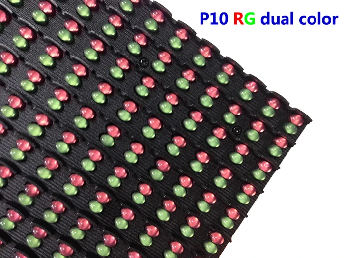 TEEHO 320*160 мм наружный P10 красный и зеленый светодиодный экран модуль RG 1/4