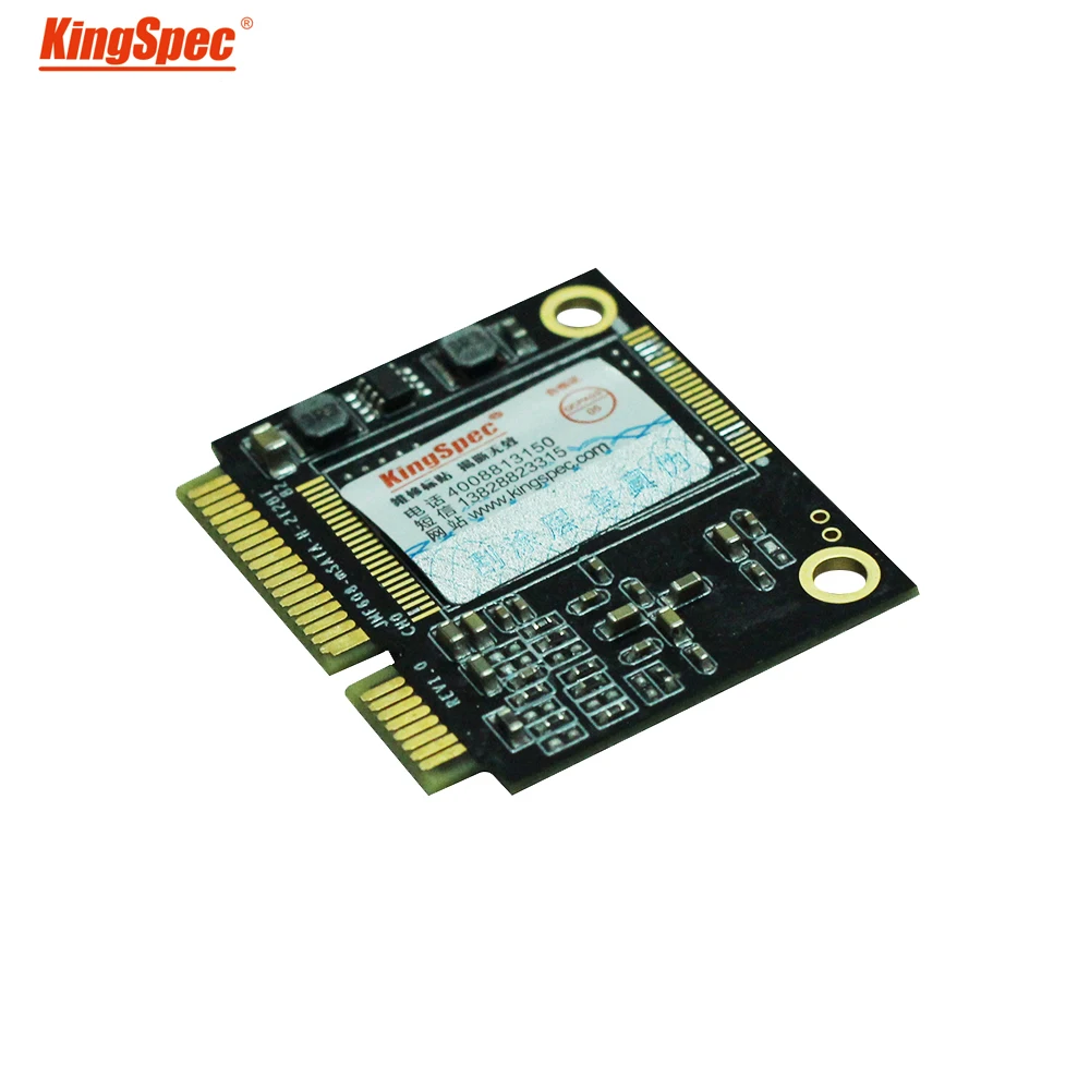 

ACSC2M064mSH Kingspec pcie SSD Half mSATA 64GB SATA II/III Module ssd solid state hard drive disk msata For Ultrabook Tablet PC