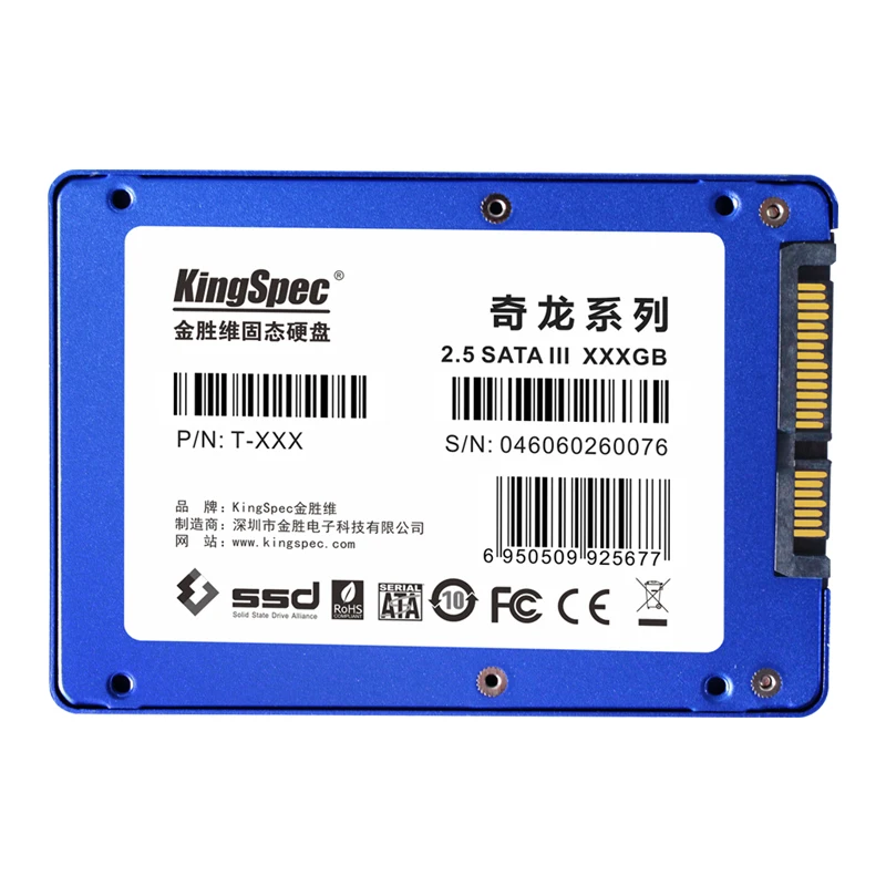 Твердотельный накопитель kingspec 2 5 дюйма SATA III 3 6 1 128 ГБ 7 мм сверхтонкий SSD hdd 120 ГБ|slim