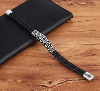 Ancient Architecture - Elegant Genuine Leather Bracelet 4