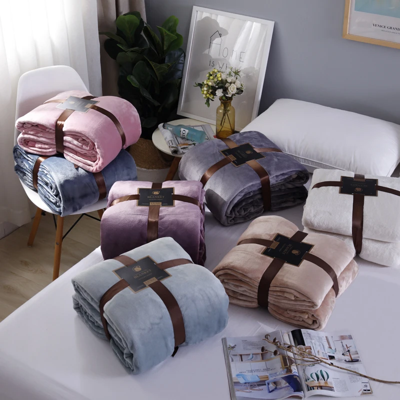 Мягкое теплое Флисовое одеяло 4 размера для взрослых и детей с запахом покрывало