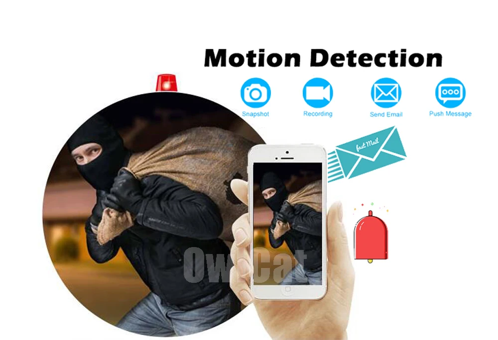 OwlCat Full HD 2mp 5mp камера безопасности Крытая купольная ip-камера 5x Zoom вращающаяся аудио с микрофоном флэш-карта P2P ONVIF Motion
