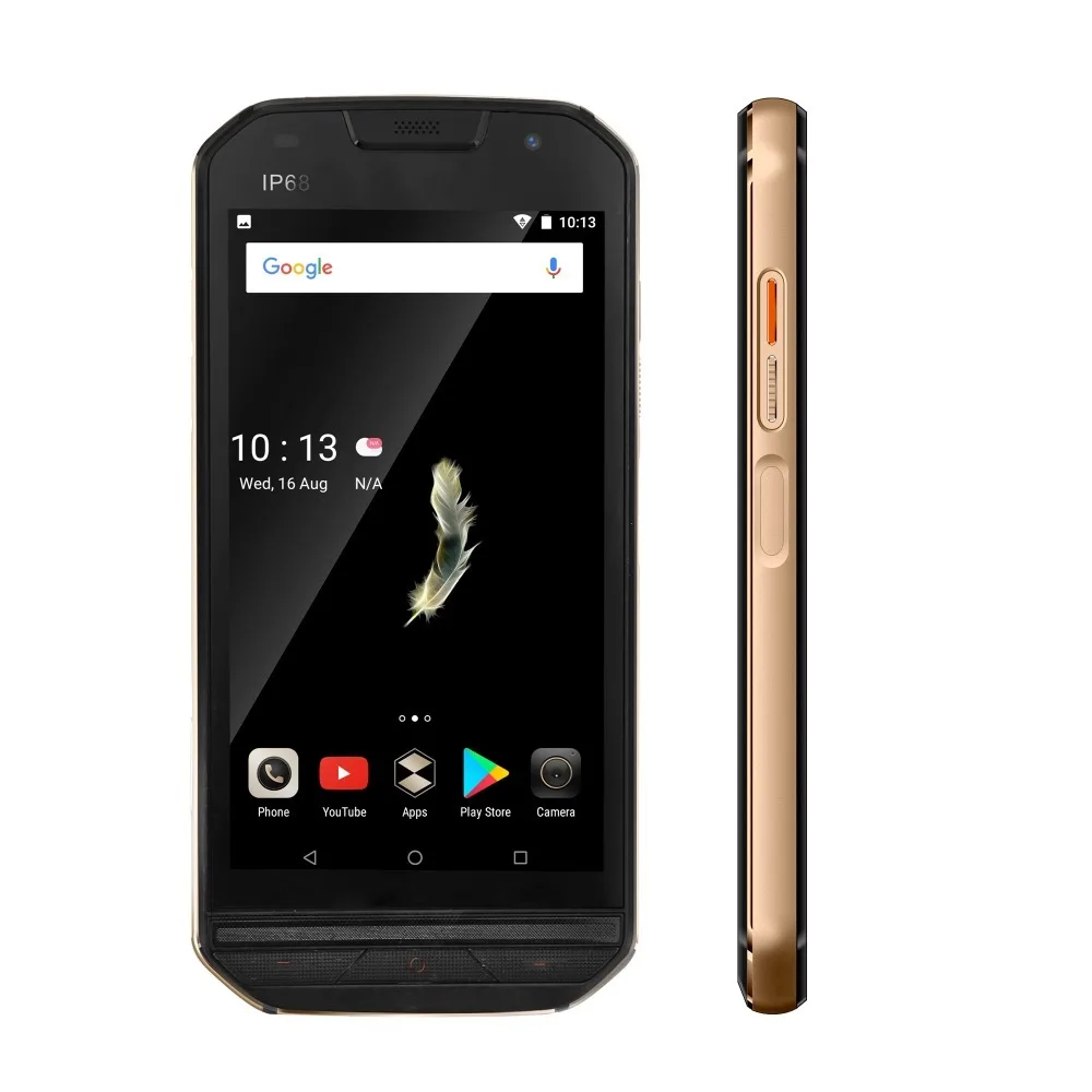 DOOGEE S30 Smartphone MT6737 Quad Core 2GB RAM 16GB ROM Android 7.0 Fingerprint Dual Camera IP68 Waterproof 5.0 Inch Cellphone | Мобильные