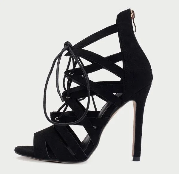 Женские пикантные летние туфли гладиаторы на высоком каблуке Zapatos Mujer женские
