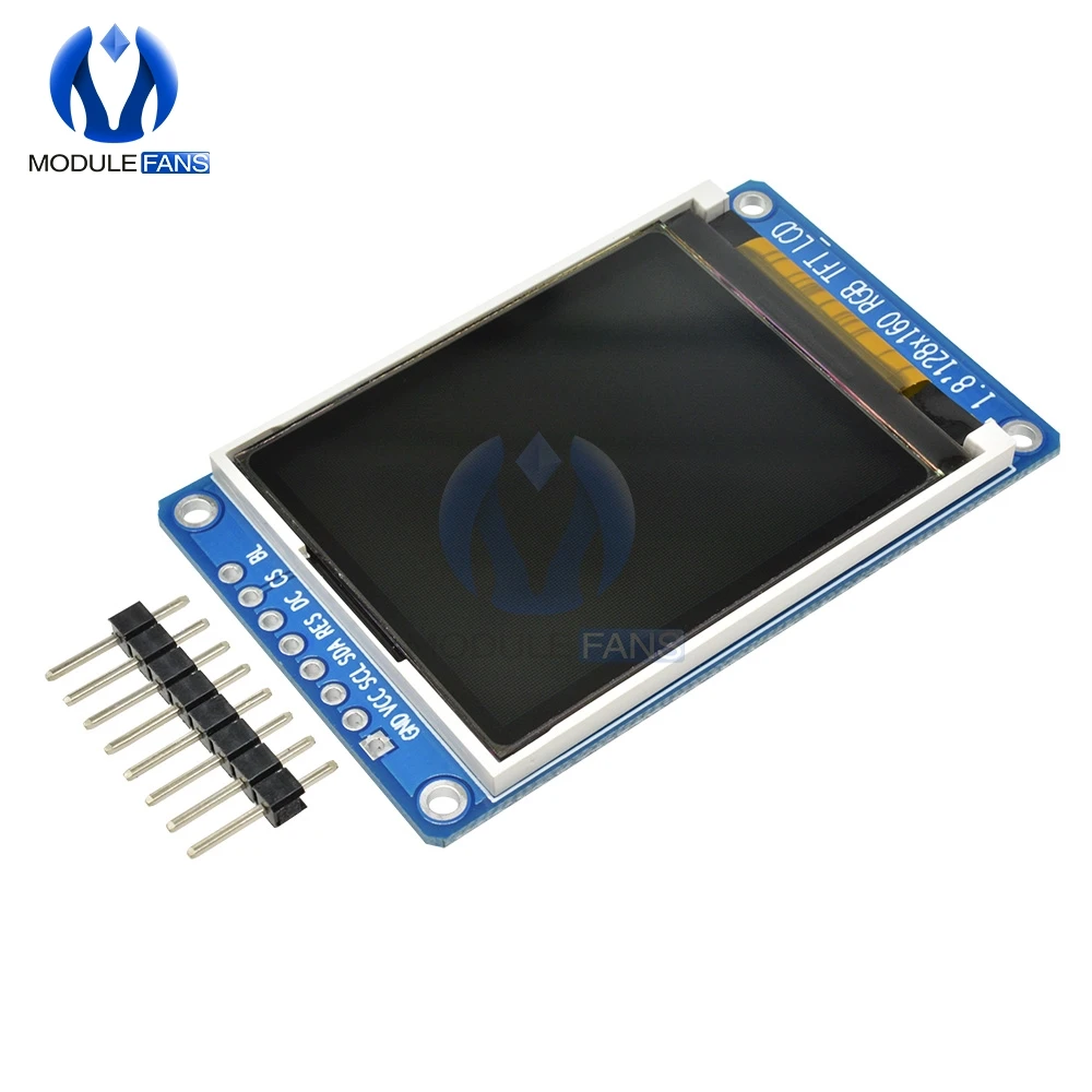 1," 1,8 дюймов полноцветный 128x160 SPI полноцветный TFT ЖК-дисплей модуль ST7735S 3,3 V Заменить OLED блок питания для Arduino
