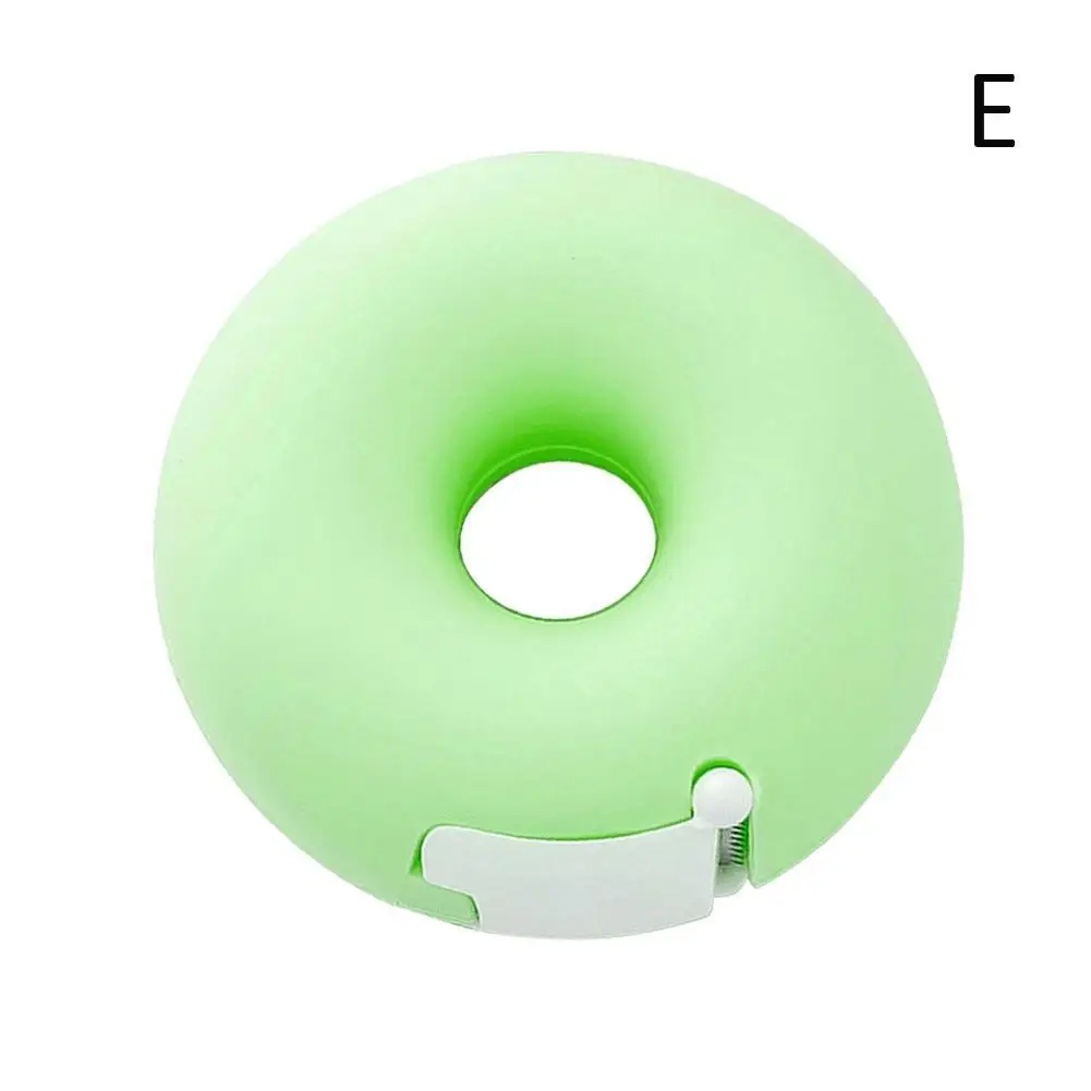 E Корейская креативная лента с рисунками диспенсер канцелярия портативный пончик держатель ленты невидимая лента с маленькой лентой внутри - Цвет: E