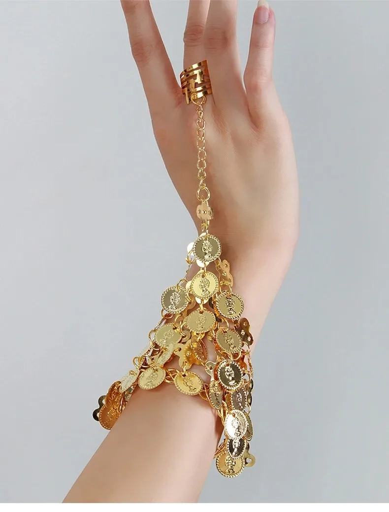 Одежда для танцев Болливуд ювелирные изделия браслеты 1 парные драгоценности