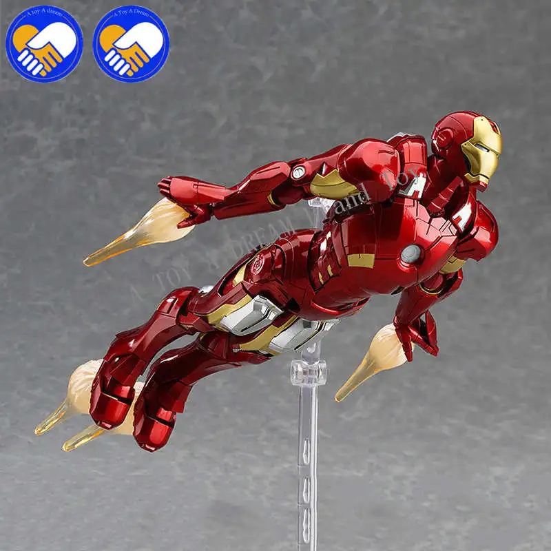 2019 Новинка Figma MAX EX 018 Мстители Железный человек 15 см романы фигурка модель игрушки