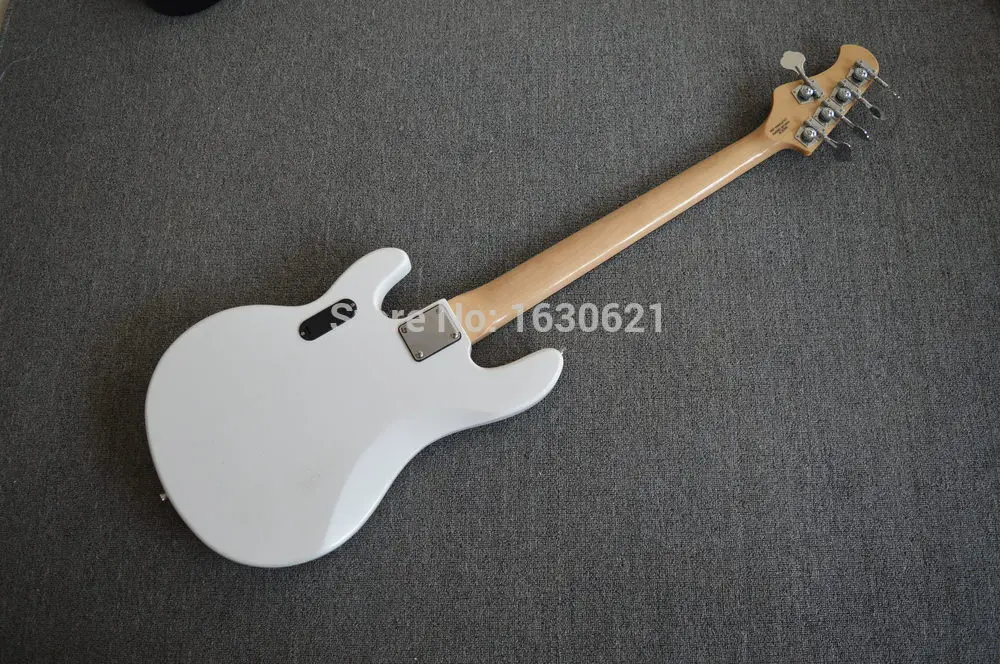 Новинка 2019 года фабрика + белый 5 струн Ernie Ball music man StingRay bass Musicman deluxe электрический
