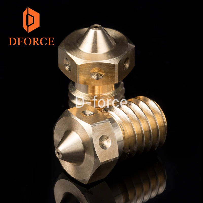 Высококачественные насадки DFORCE V6 для 3D принтеров hotend 4 шт./лот принтера E3D i3