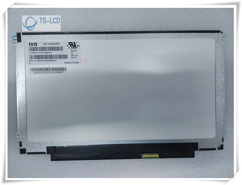 Качество качества A + оригинал b116xtn1.0 ЖК-дисплей с диагональю 11 6 дюйма гарантия 12