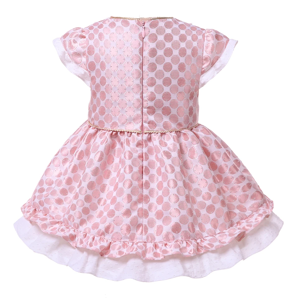 Pettigirl/Новинка 2019 года комплект одежды принцессы для маленьких девочек в розовый