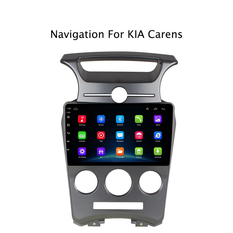 Автомагнитола NAVITOPIA 9 дюймов 4G LTE Wi Fi для Kia Carens 2007 2011 Android 6 0 2 ГБ + 32 автомобильный DVD