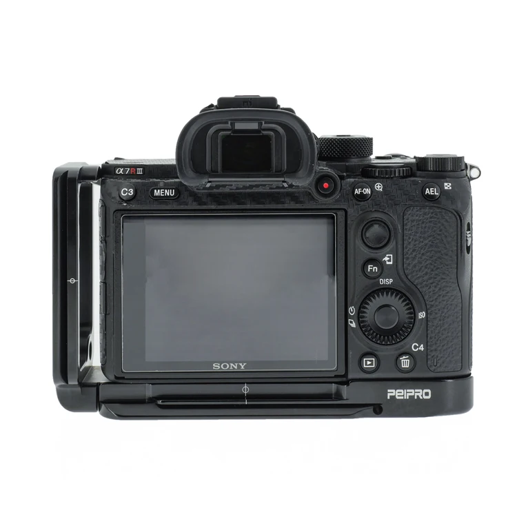 peipro Aviation alloy aluminum quick Release L-plate bracket camera Hand Grip for A7M3 A7R3 A9 V2 cameras | Электроника