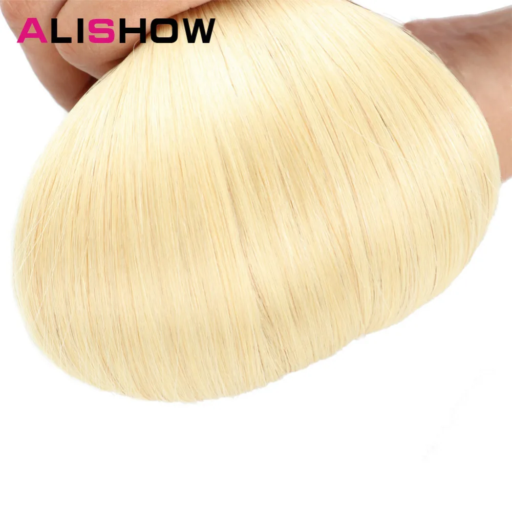 Волосы Alishow, 1 г/локон, 1"-24", Remy, u-образные человеческие волосы для наращивания, отбеливатель, блонд, 613, европейские Предварительно Связанные волосы для наращивания, 100 г