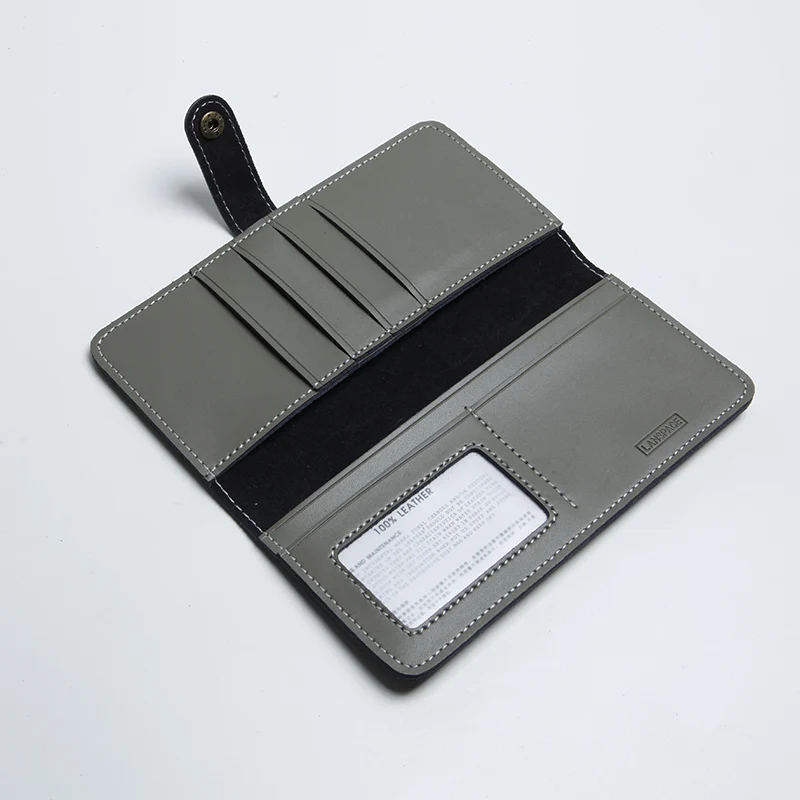 Кожаные женские кошельки LANSPACE дизайнерские держатели кошелек от известного