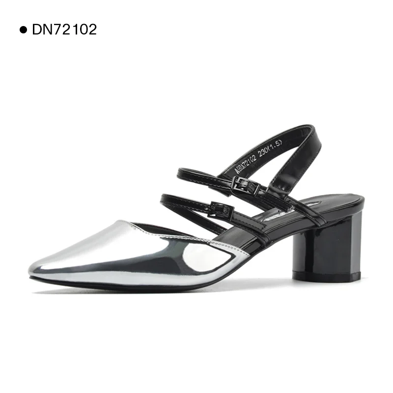 DN12702-Silver Donna-in/распродажа; сезон лето; Лидер продаж; женские босоножки на платформе и танкетке; босоножки на плоской подошве ручной работы из натуральной кожи на высоком каблуке; женская обувь; коллекция года - Цвет: DN12702-Silver