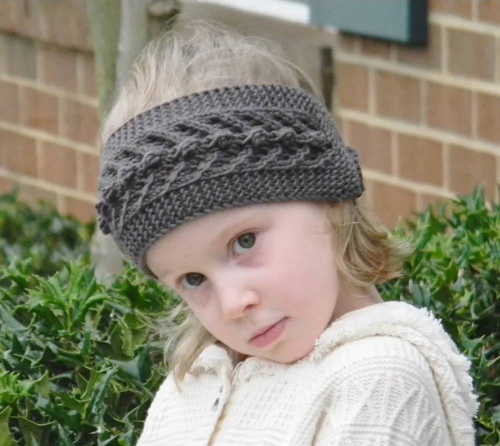 

1Pc Baby Girls Knit Crochet Bow Headband Girl Princess Party Fashion Hair Bands Winter Warm Headband Headwear Hair Accessories