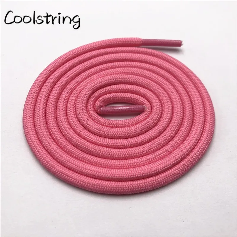 Coolstring, Новинка 0,5 см, круглые спортивные шнурки, толстый полиэстер, для пеших прогулок, для ботинок, для детей, мужские баскетбольные шнурки