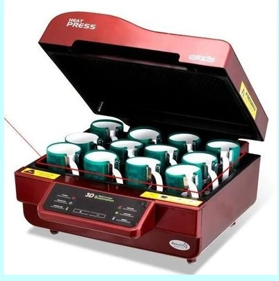 3D сублимационный вакуумный термопресс универсальный комбинированный для кружек