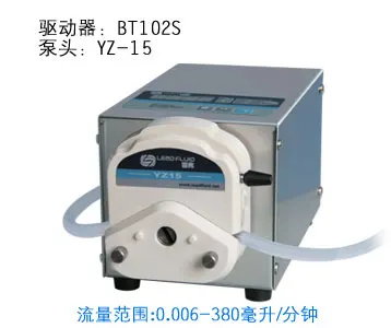 

BT102S YZ15 промышленный медицинский лабораторный базовый дозирующий насос с переменной скоростью воды и жидкости Дозирующий перистальтически...