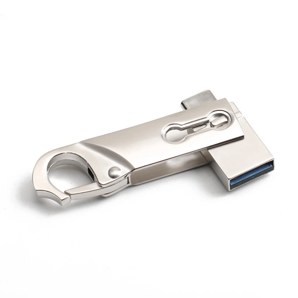 Type-C USB 3,0 двойная ручка штекер привод высокоскоростная Флешка 32 Гб емкость карта памяти смартфон U диск USB флэш-накопитель