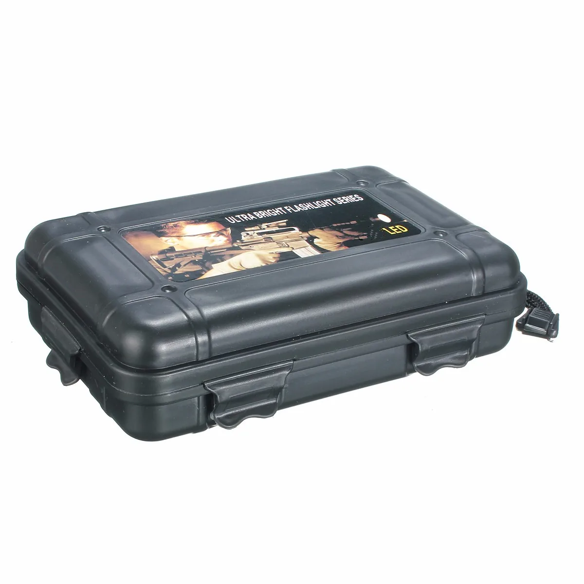 Jiguoor S M L XL размер черный пластиковый ящик для хранения инструментов 18650 14500