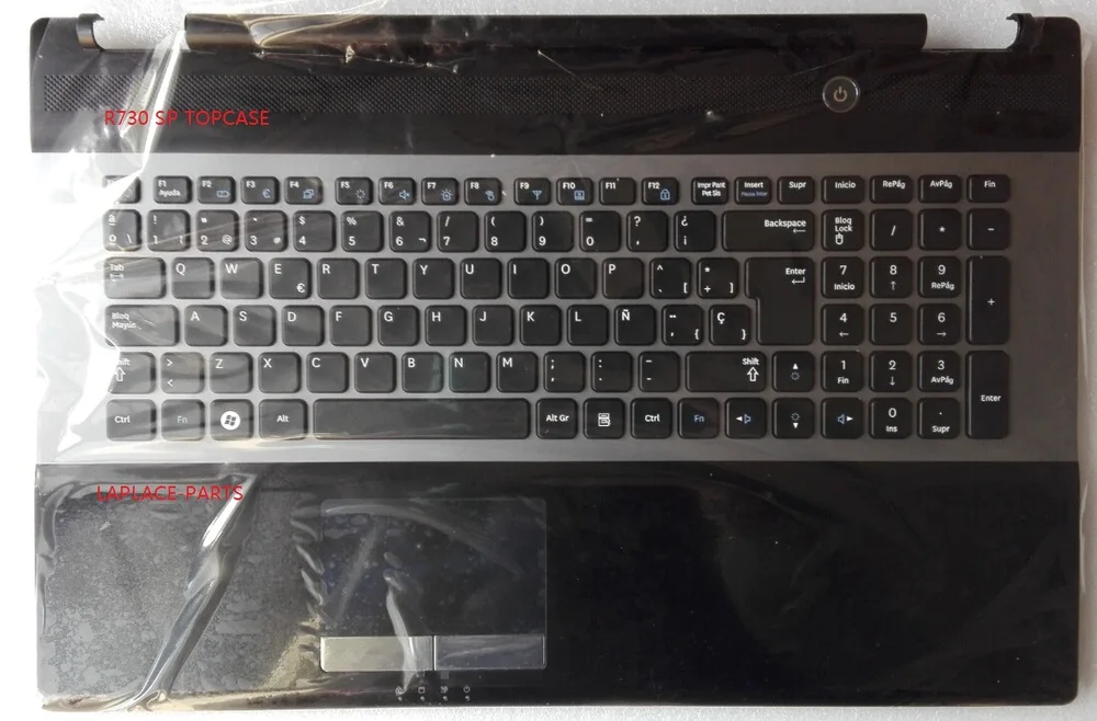 Новый оригинальный Испанский Teclado Для Samsung RC730 с подставкой и трекпадом BA75 03204D