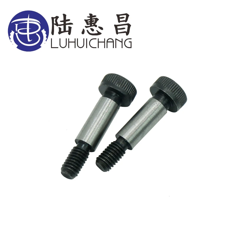 LuChang 5 шт. M6 M8 M10 M12 Резьбовая 12,9 легированная сталь Шестигранная головка винтовой винт вал плечевой концевой болт