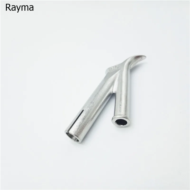 Boquillas de soldadura de 4 velocidades para soplador de aire caliente, cabezal de soldadura redondo de aleación, con boquilla Triangular de 5Mm de velocidad, material de Pvc Y vinilo