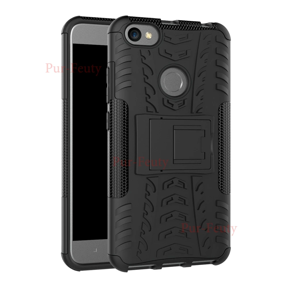TPU Case for Xiaomi Redmi Note 5A 5 A Hard PC + Silicone Back Cover Red mi Shockproof Stand Phone Cases | Мобильные телефоны и