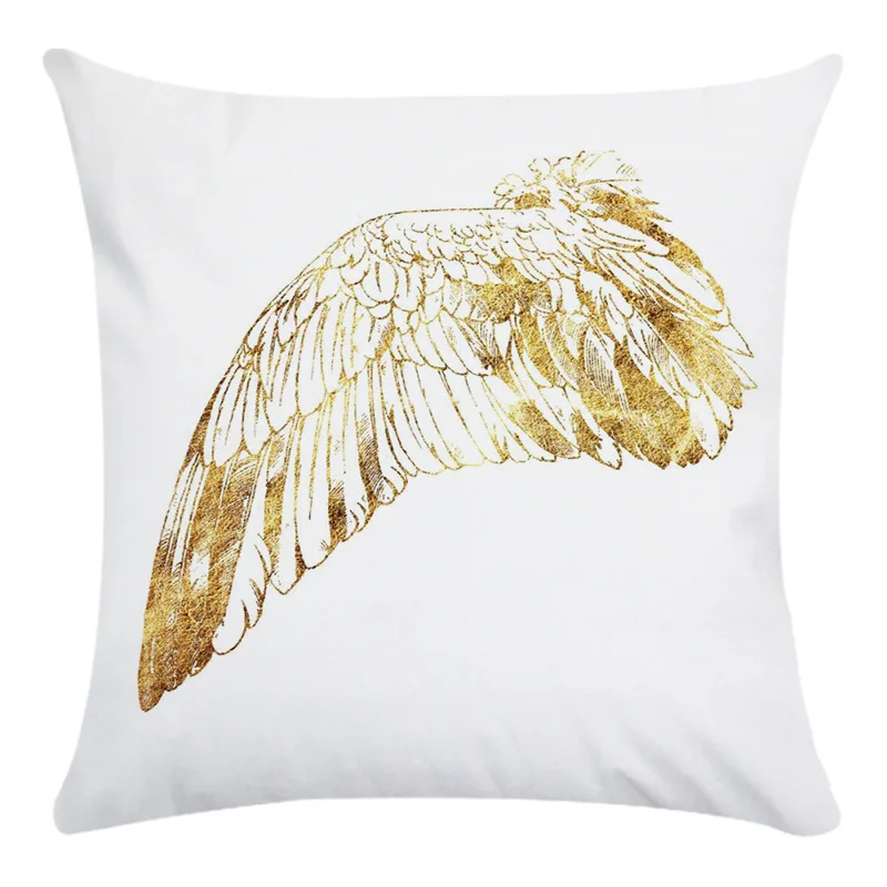 Наволочка для подушек Angel wings Polyeste и декоративная наволочка для дома декоративная наволочка 45 см* 45 см