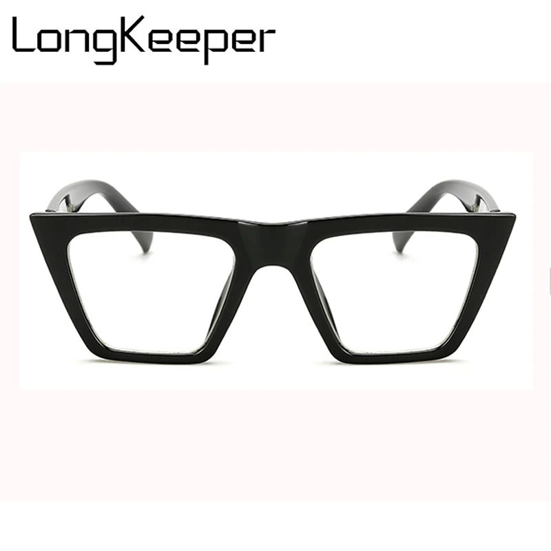 

Оправа для очков Long Keeper в ретро стиле для мужчин и женщин, из поликарбоната, оптическая, 2018, новые модные очки «кошачий глаз», квадратные очки...