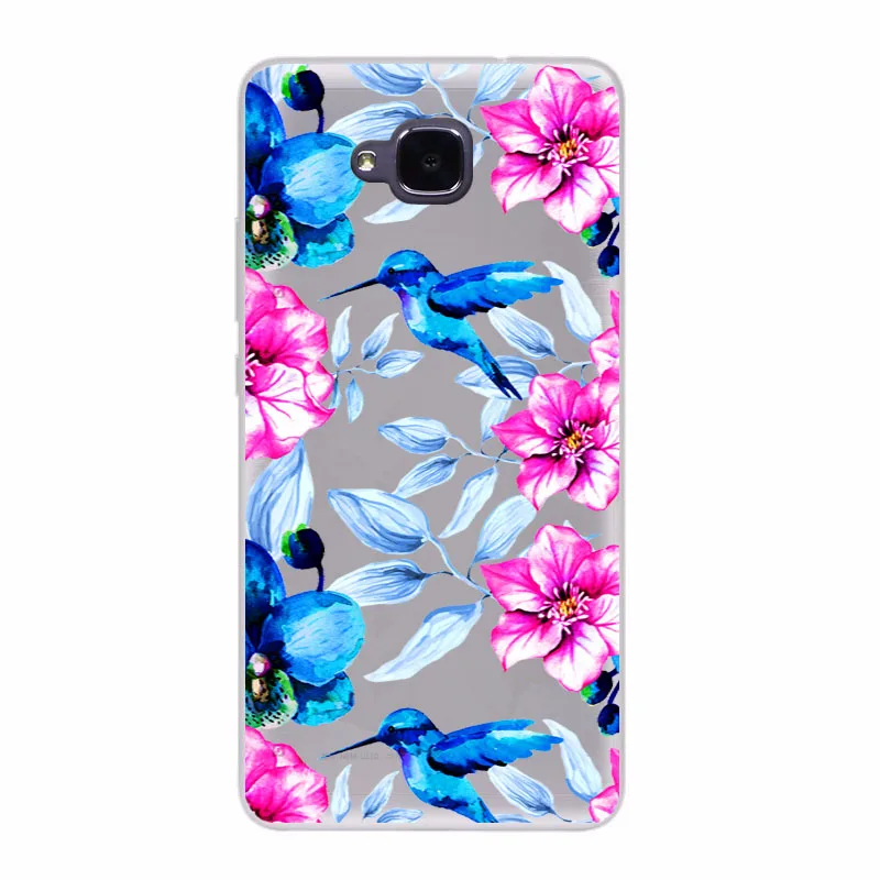Для Huawei Honor 5c модный Мягкий ТПУ силиконовый чехол для без отпечатков пальцев