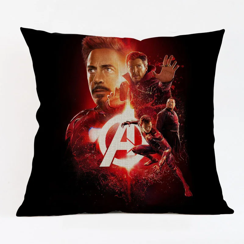 as picture Новые герои компьютерной игры Avengers Alliance 3 кино и ТВ кадры чехол для подушки Чехол диван домашняя наволочка для декоративной диванной подушки BZ-123 - Цвет: as picture