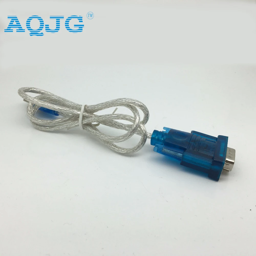 1 шт. Новый USB 2 0 к RS232 COM порт Серийный PDA 9 pin DB9 Кабель папа-папа M/M адаптер для ПК GPS 80