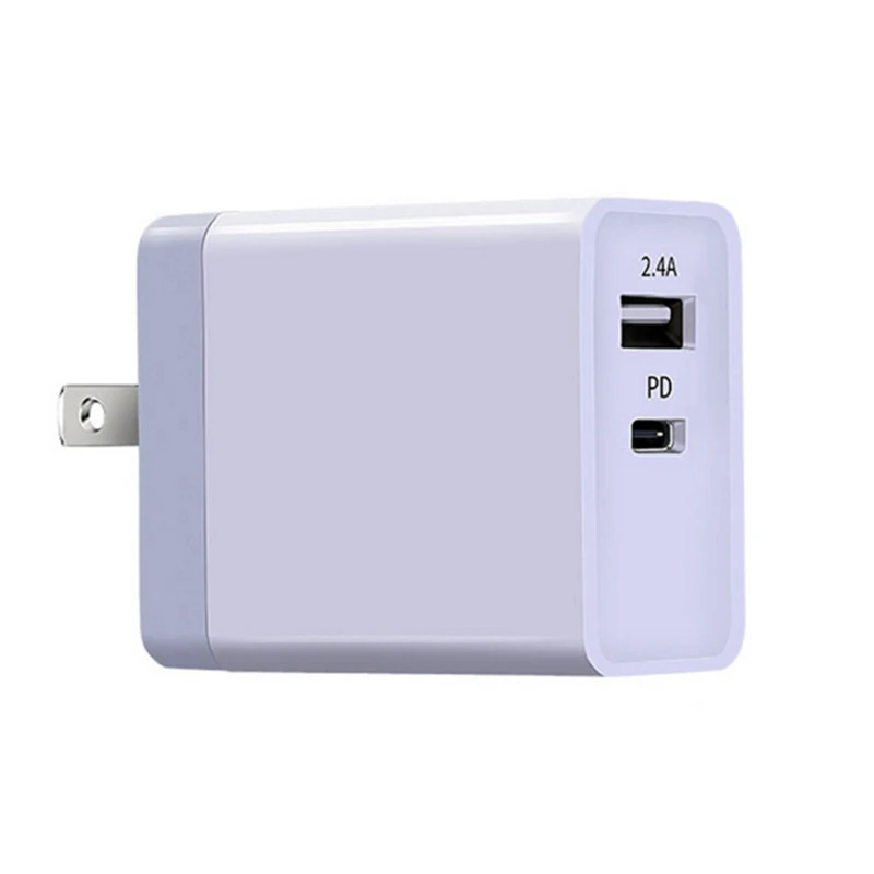 Сетевое зарядное устройство LVSUN 30 Вт USB PD C Type адаптер питания с питанием для