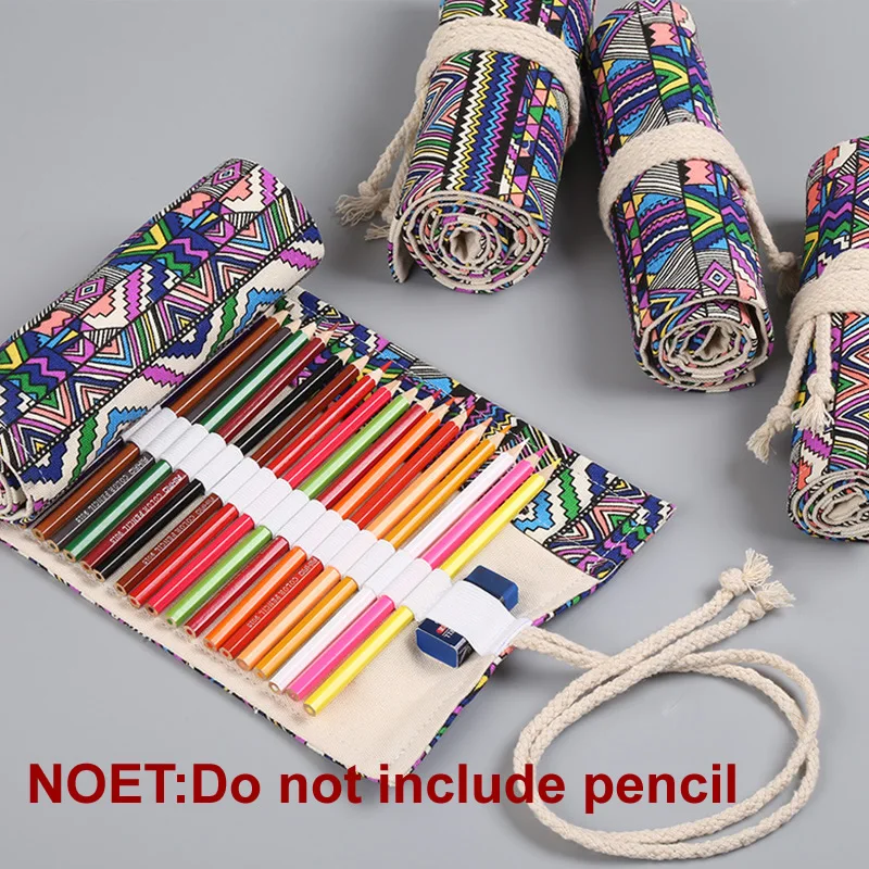 Пенал тканевый для девочек и мальчиков 12/24/36/48/72 рулонов