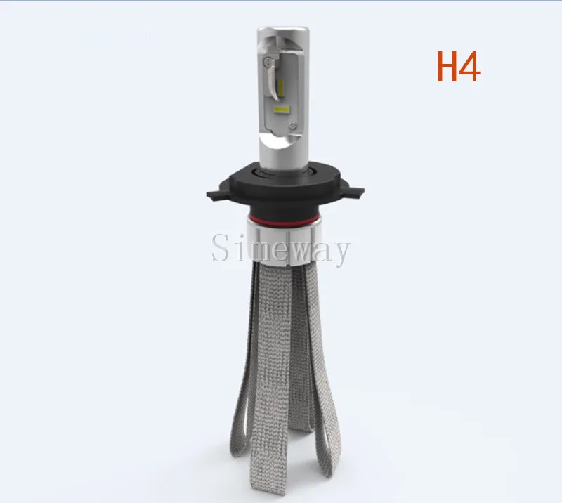 2X 8C 80 Вт 8000LM 9004 9007 авто светодиодный фары 12V 6000K H4 H7 H11 H13 H15 D2H 9004 9007 Canbus без ошибки епистар чипы автомобильных ламп
