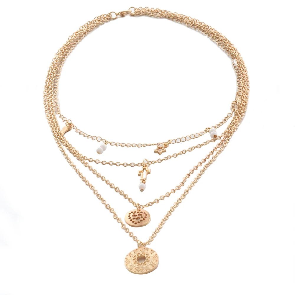 4 шт./компл. в этническом стиле ветер диск летнее солнце полые круглой формы форме