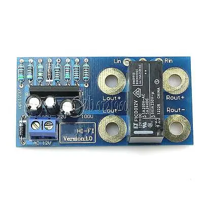 UPC1237 двухканальный Защитная панель динамика задержка загрузки защиты