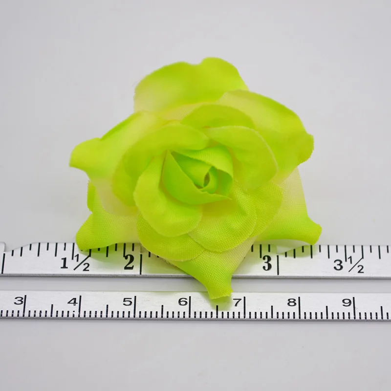 20 шт./лот Искусственные цветы Шелковый цветок головок DIY украшения дома Свадебная вечеринка Поставки ручной работы венки