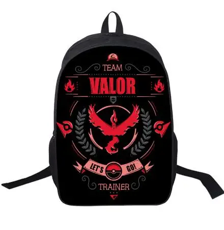 Аниме Покемон го рюкзак для подростков девочек мальчиков школьные сумки Pikacun