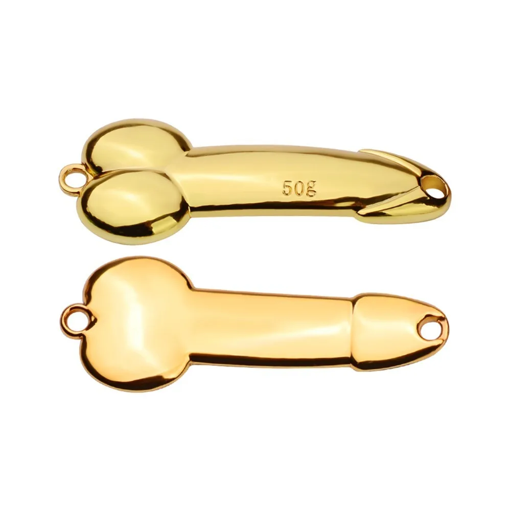 

Mises Gold&Silver 28g~50g Anti-corrosive Metal Long Shot Bionic Spoon Lure Artificial Hard Bait Fishing Lure Wobbler