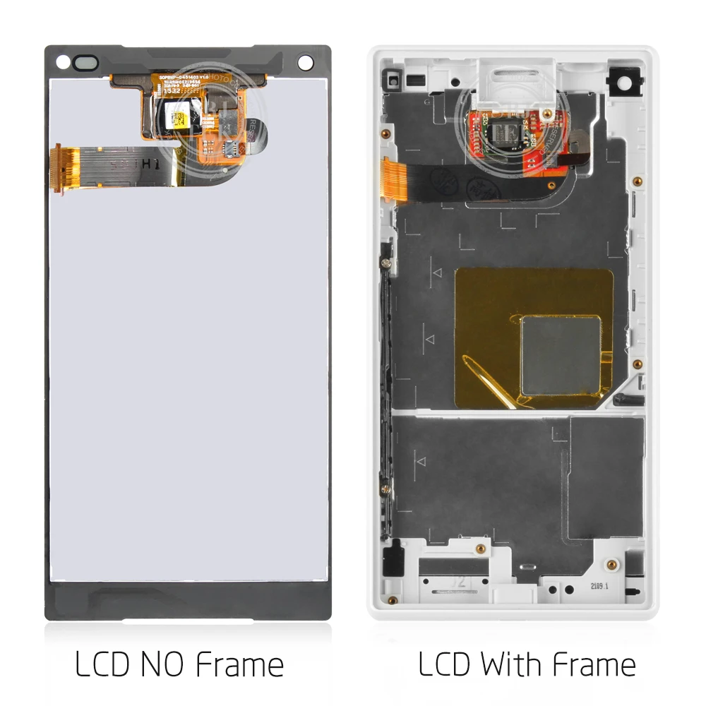 Оригинальный дисплей для SONY Xperia Z5 Компактный ЖК сенсорный экран с рамкой XPERIA Compact