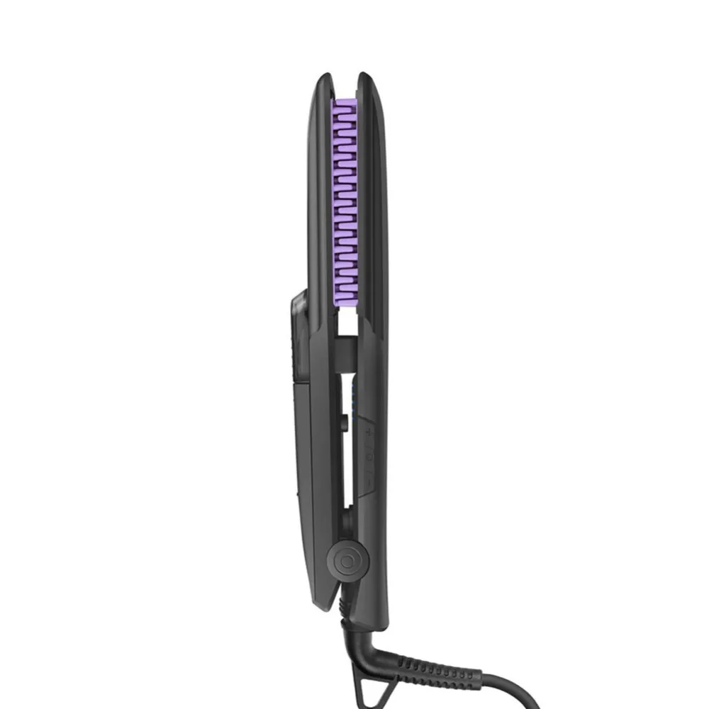 Portable Electric Styling Hair Straightener Brush Negative Ion Spray Hairdressing Comb Anti-static Massage Steam Straighten | Красота и