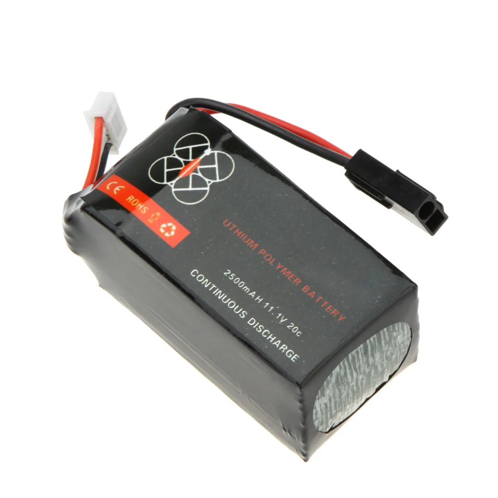 Обновленный 11 1 в 2500 мАч 20C Lipo аккумулятор 3S для квадрокоптера Parrot AR.Drone 2 0 RC|lipo rc car