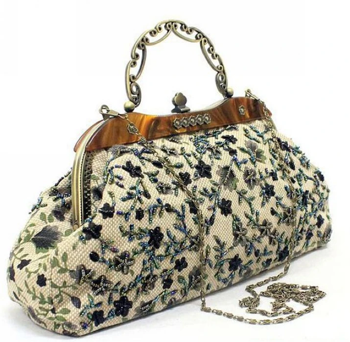 Пакистанская национальная таможня 2012 ручная сумка из бисера ручной работы с